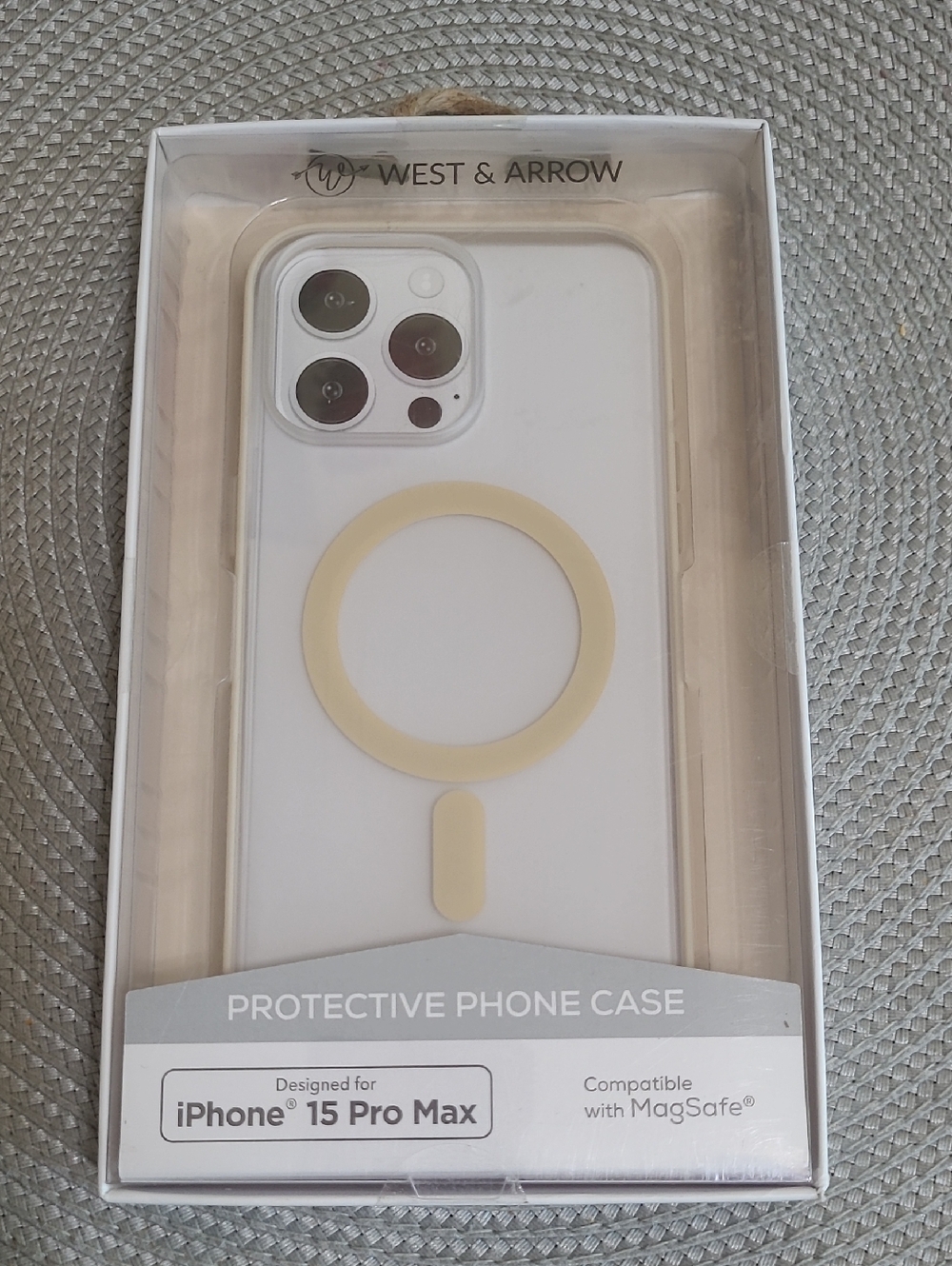 West & Arrow Protective Phone Case for iPhone 15 Pro Max